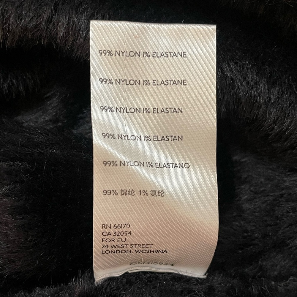 Free People Moonbeam Pullover Sweater in Black fur women’s size medium - Picture 8 of 9